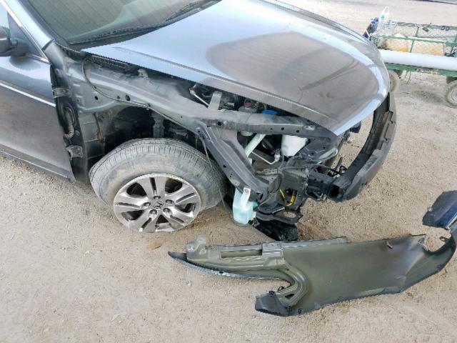 JHMCP26409C009774 - 2009 HONDA ACCORD LXP GRAY photo 9