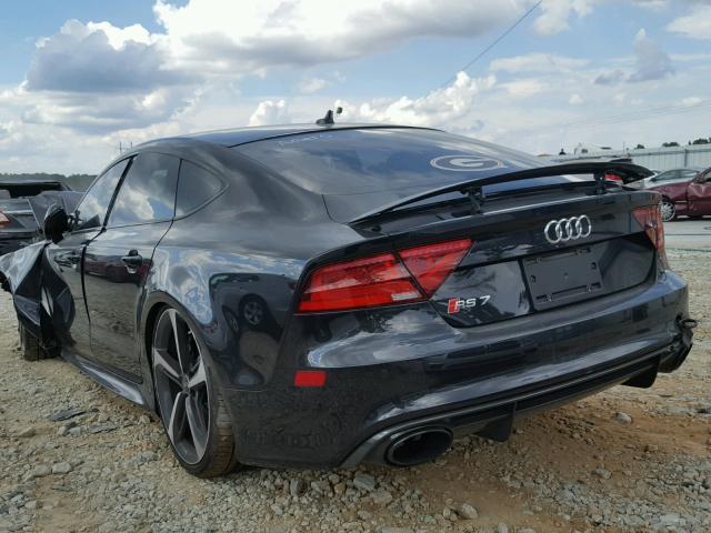 WUAW2AFC9FN901104 - 2015 AUDI RS7 BLACK photo 3