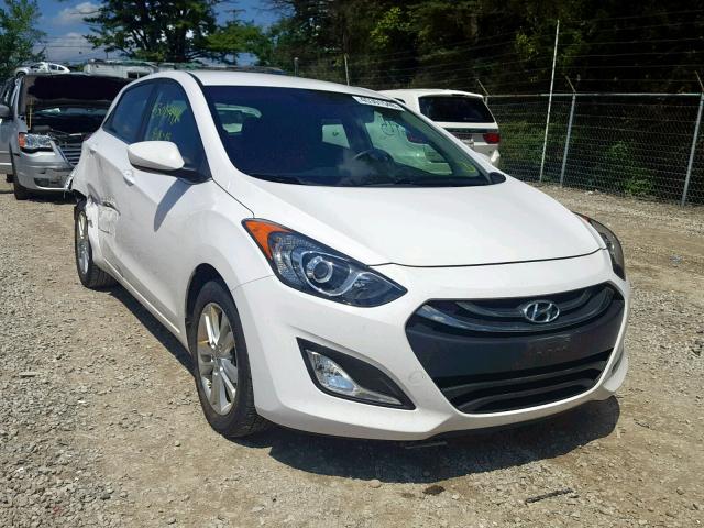 KMHD35LE2DU055475 - 2013 HYUNDAI ELANTRA GT WHITE photo 1