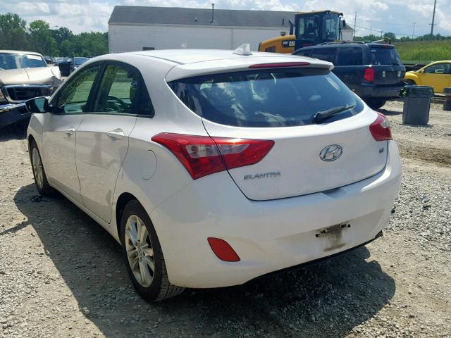 KMHD35LE2DU055475 - 2013 HYUNDAI ELANTRA GT WHITE photo 3