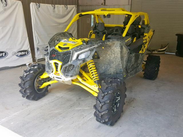 3JBVWAW21KK000333 - 2019 CAN-AM MAVERICK X YELLOW photo 2