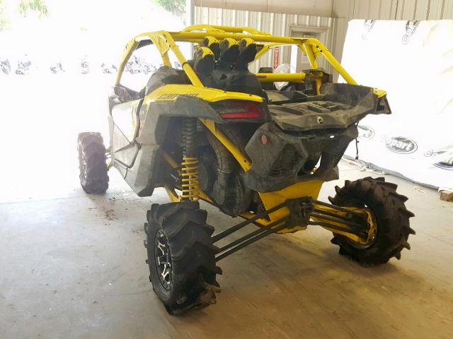 3JBVWAW21KK000333 - 2019 CAN-AM MAVERICK X YELLOW photo 3