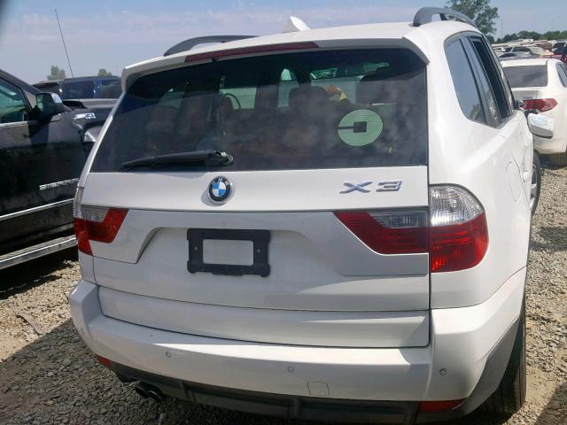 WBXPC93487WF05709 - 2007 BMW X3 3.0SI WHITE photo 4