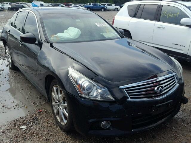 JN1CV6AP0AM407648 - 2010 INFINITI G37 BASE BLACK photo 1