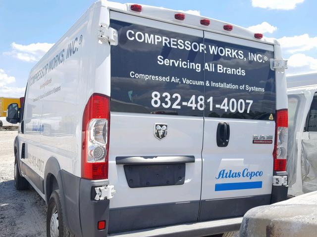 3C6TRVAGXFE503814 - 2015 RAM PROMASTER 白色 照片 3