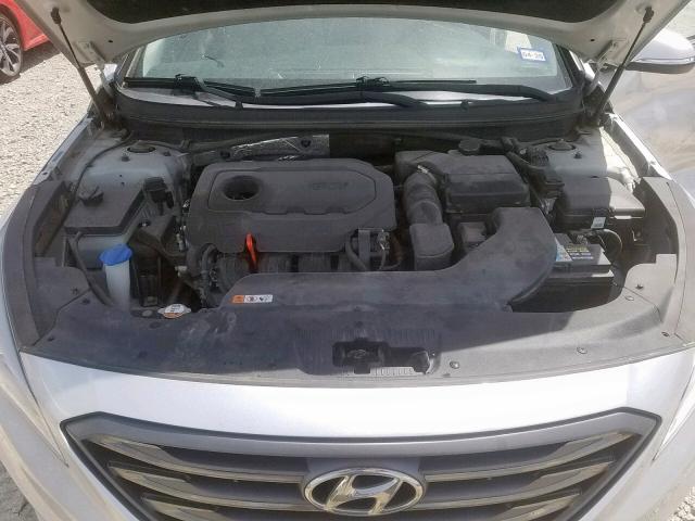 5NPE34AFXFH079096 - 2015 HYUNDAI SONATA SPO SILVER photo 7