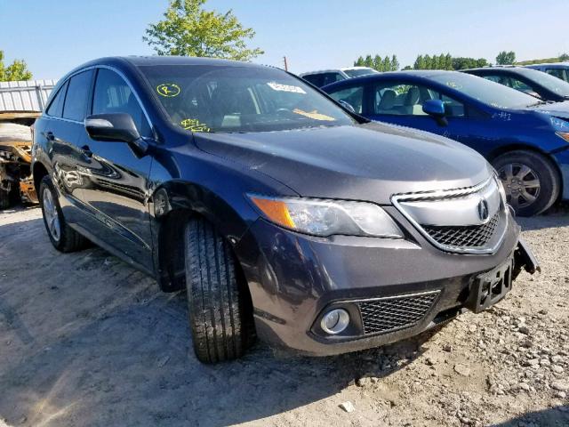 5J8TB4H55DL800653 - 2013 ACURA RDX TECHNO GRAY photo 1