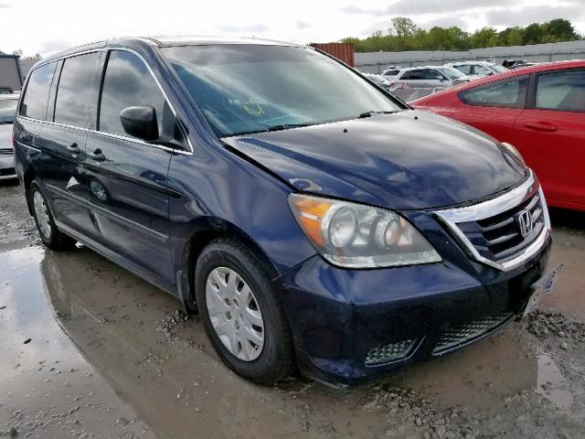 5FNRL38288B025411 - 2008 HONDA ODYSSEY LX BLUE photo 1