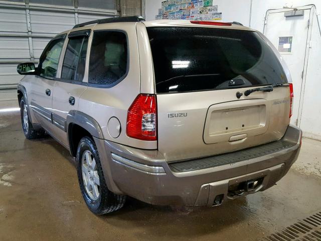 4NUDT13S542104381 - 2004 ISUZU ASCENDER S 金色 照片 3