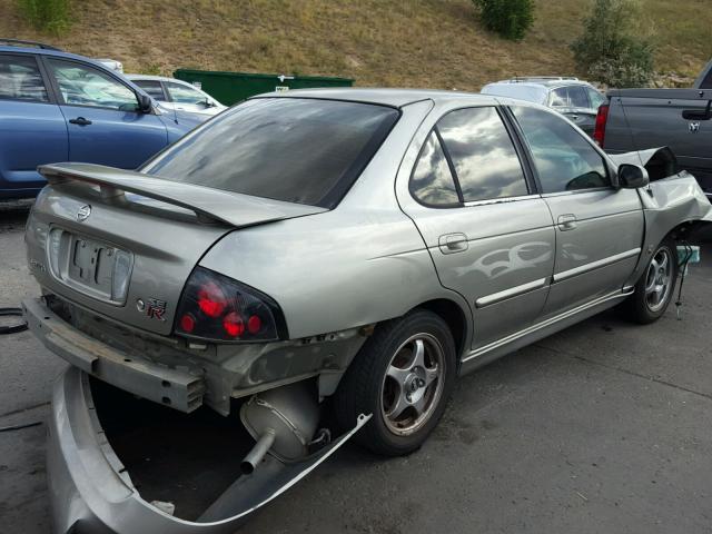 3N1AB51D12L701300 - 2002 NISSAN SENTRA SE- SILVER photo 4