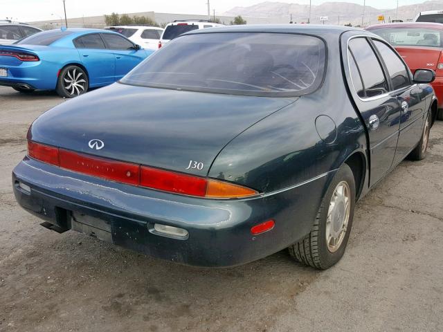 JNKAY21D1SM204939 - 1995 INFINITI J30 GREEN photo 4