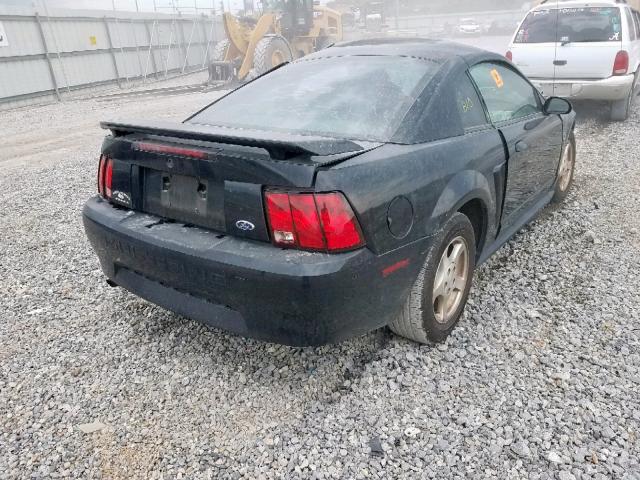 1FAFP40433F321912 - 2003 FORD MUSTANG BLACK photo 4