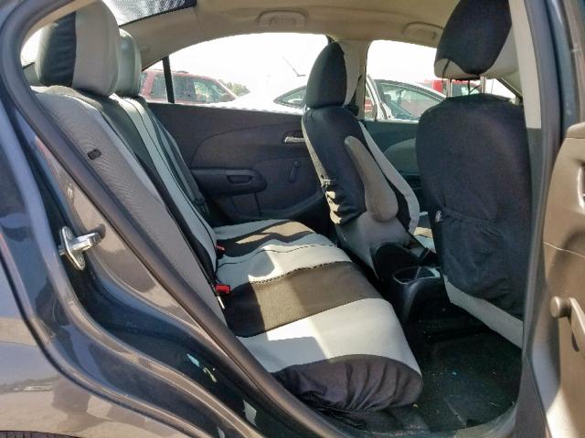 1G1JA5SH6D4241179 - 2013 CHEVROLET SONIC LS SILVER photo 6