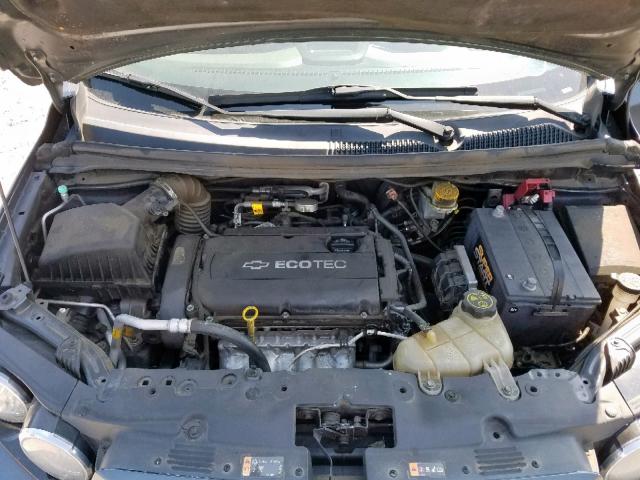 1G1JA5SH6D4241179 - 2013 CHEVROLET SONIC LS SILVER photo 7