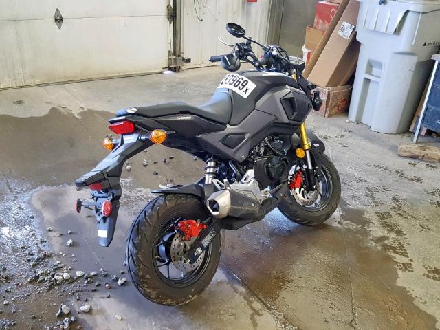 MLHJC7512J5005420 - 2018 HONDA GROM GRAY photo 4