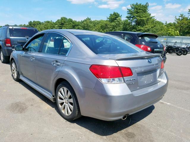 4S3BMDK60A2217110 - 2010 SUBARU LEGACY 3.6 SILVER photo 3