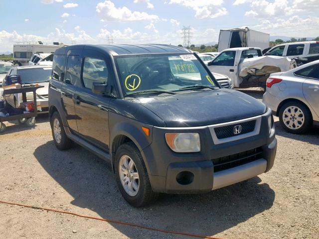 5J6YH17686L015424 - 2006 HONDA ELEMENT EX BLACK photo 1