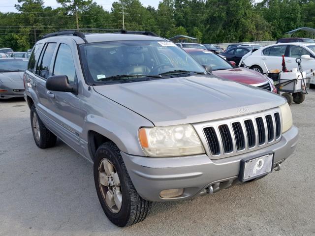 1J4GW58N01C605530 - 2001 JEEP GRAND CHER GRAY photo 1