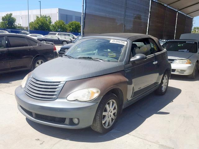 3C3JY55E76T374510 - 2006 CHRYSLER PT CRUISER GRAY photo 2