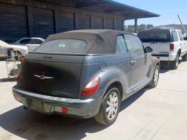 3C3JY55E76T374510 - 2006 CHRYSLER PT CRUISER GRAY photo 4