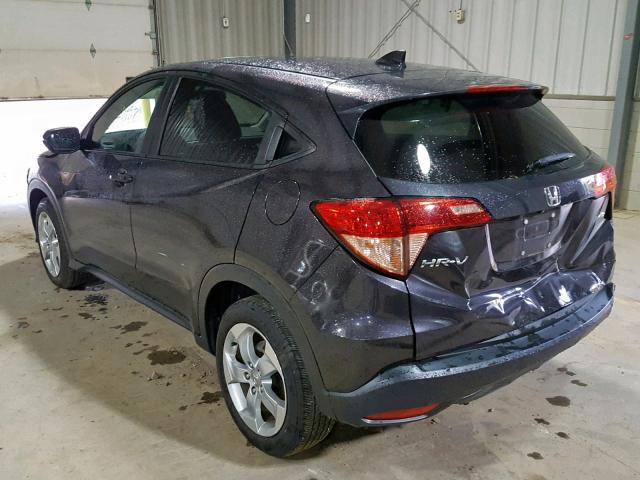 3CZRU6H59GM756068 - 2016 HONDA HR-V EX CHARCOAL photo 3