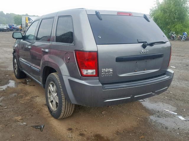 1J8GR48K07C585682 - 2007 JEEP GRAND CHER GRAY photo 3