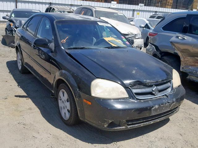 KL5JD56Z06K370329 - 2006 SUZUKI FORENZA BLACK photo 1