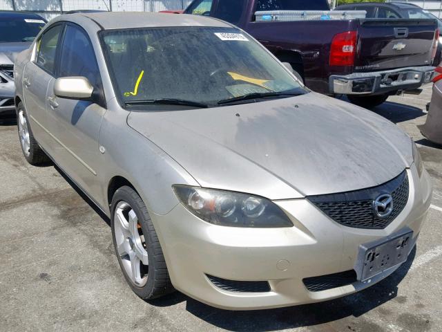 JM1BK12F741108089 - 2004 MAZDA 3 I TAN photo 1