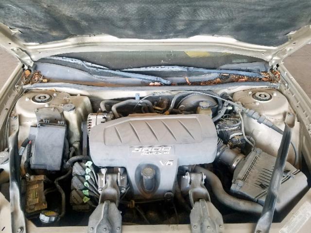 2G2WP522141363553 - 2004 PONTIAC GRAND PRIX TAN photo 7