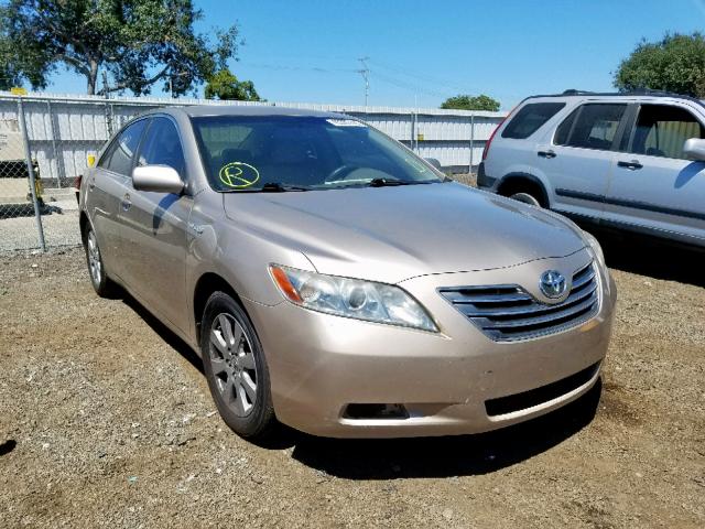 JTNBB46K573008828 - 2007 TOYOTA CAMRY NEW GOLD photo 1