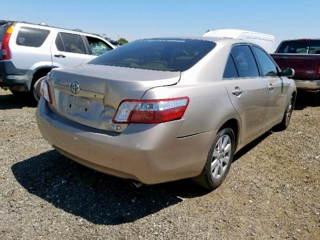 JTNBB46K573008828 - 2007 TOYOTA CAMRY NEW GOLD photo 4