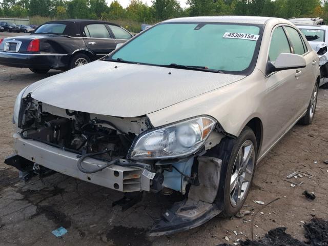 1G1ZC5E08AF278768 - 2010 CHEVROLET MALIBU 1LT 金色 照片 2