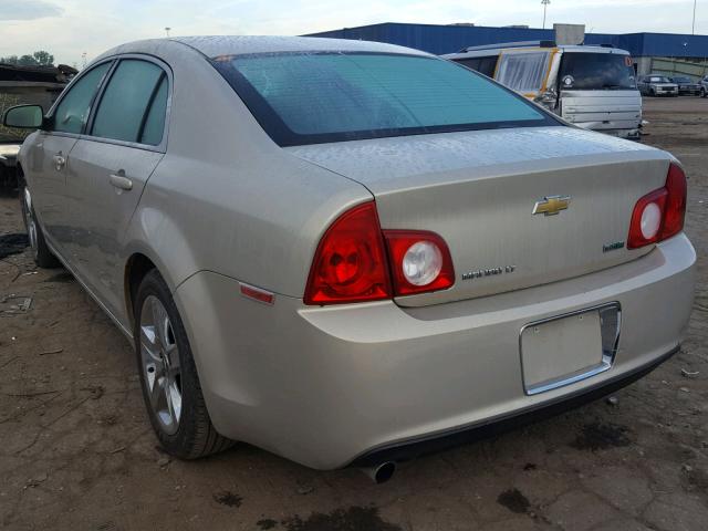 1G1ZC5E08AF278768 - 2010 CHEVROLET MALIBU 1LT 金色 照片 3