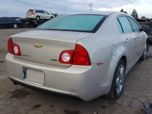 1G1ZC5E08AF278768 - 2010 CHEVROLET MALIBU 1LT 金色 照片 4