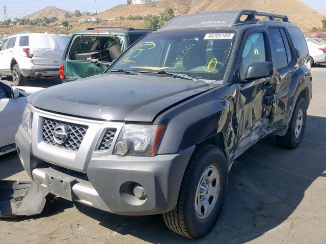 5N1AN0NU2FN664499 - 2015 NISSAN XTERRA X GRAY photo 2