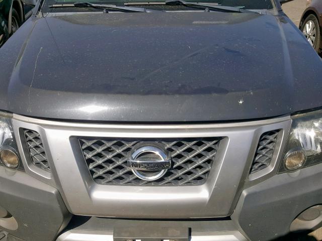 5N1AN0NU2FN664499 - 2015 NISSAN XTERRA X GRAY photo 7