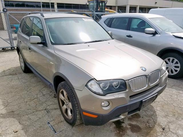 WBXPC93438WJ15017 - 2008 BMW X3 3.0SI GOLD photo 1