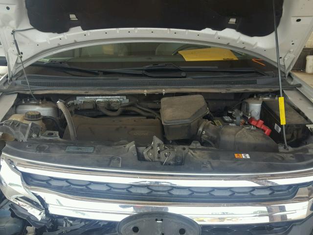 2FMDK3KC0BBB11620 - 2011 FORD EDGE LIMIT SILVER photo 7