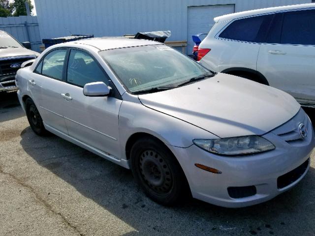 1YVHP80D075M14872 - 2007 MAZDA 6 S GRAY photo 1