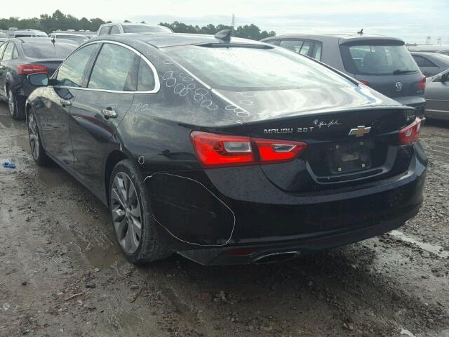 1G1ZH5SX9GF177508 - 2016 CHEVROLET MALIBU PRE BLACK photo 3