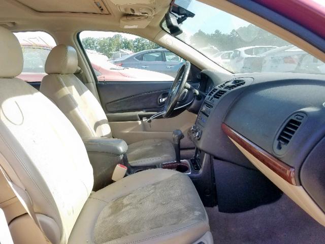 1G1ZU53856F230528 - 2006 CHEVROLET MALIBU LTZ ბურგუნდია ფოტო 5