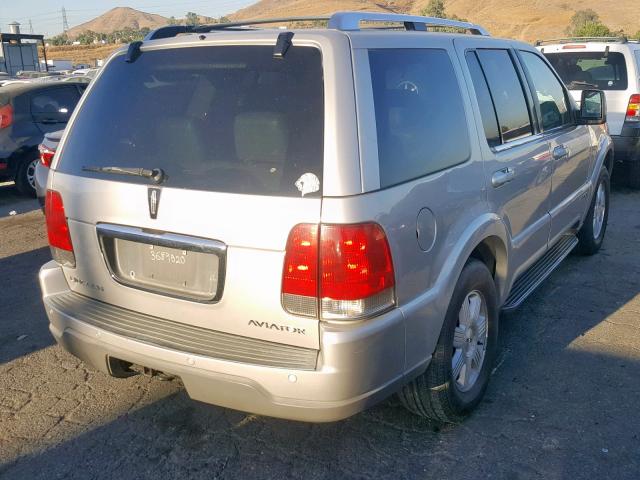 5LMEU68H73ZJ27456 - 2003 LINCOLN AVIATOR 银色 照片 4