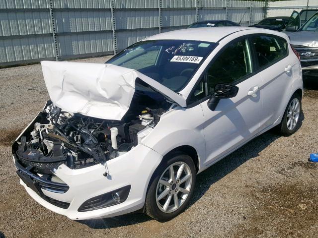 3FADP4EJ8KM133486 - 2019 FORD FIESTA SE WHITE photo 2