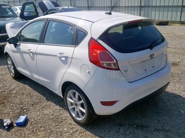 3FADP4EJ8KM133486 - 2019 FORD FIESTA SE WHITE photo 3