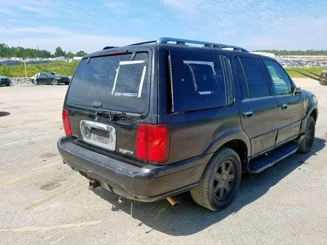 5LMFU28R22LJ18624 - 2002 LINCOLN NAVIGATOR BLACK photo 4