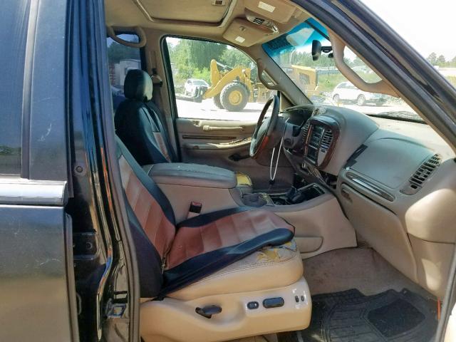 5LMFU28R22LJ18624 - 2002 LINCOLN NAVIGATOR BLACK photo 5