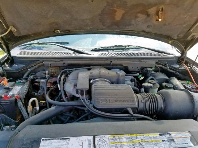 5LMFU28R22LJ18624 - 2002 LINCOLN NAVIGATOR BLACK photo 7