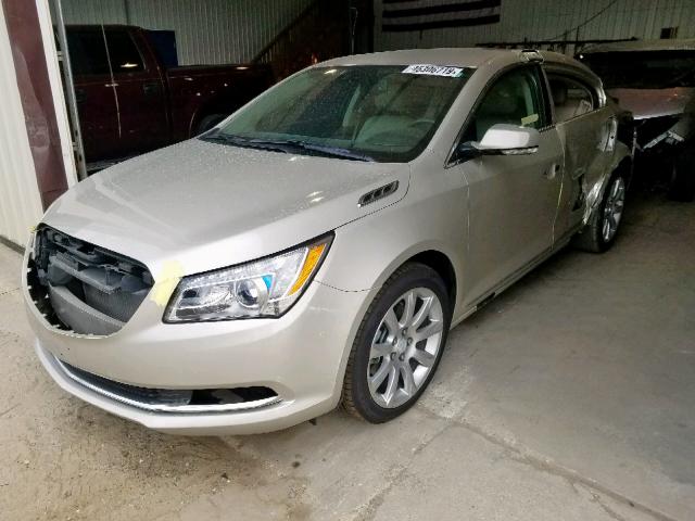 1G4GD5G34FF230898 - 2015 BUICK LACROSSE P GOLD photo 2