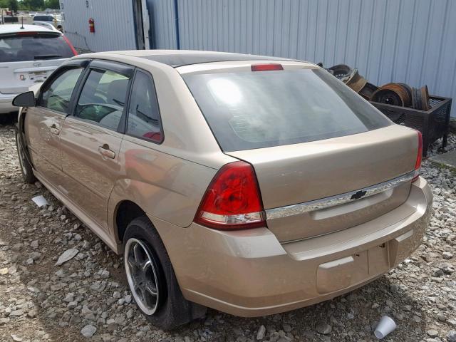 1G1ZT61896F103146 - 2006 CHEVROLET MALIBU MAX 棕色 照片 3