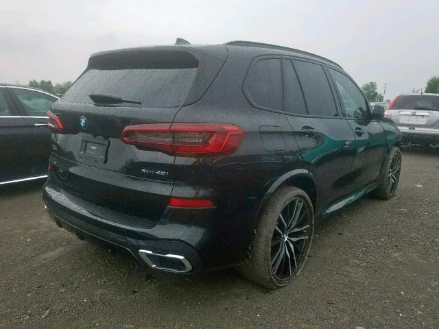 5UXCR6C56KLK79385 - 2019 BMW X5 XDRIVE4 BLACK photo 4